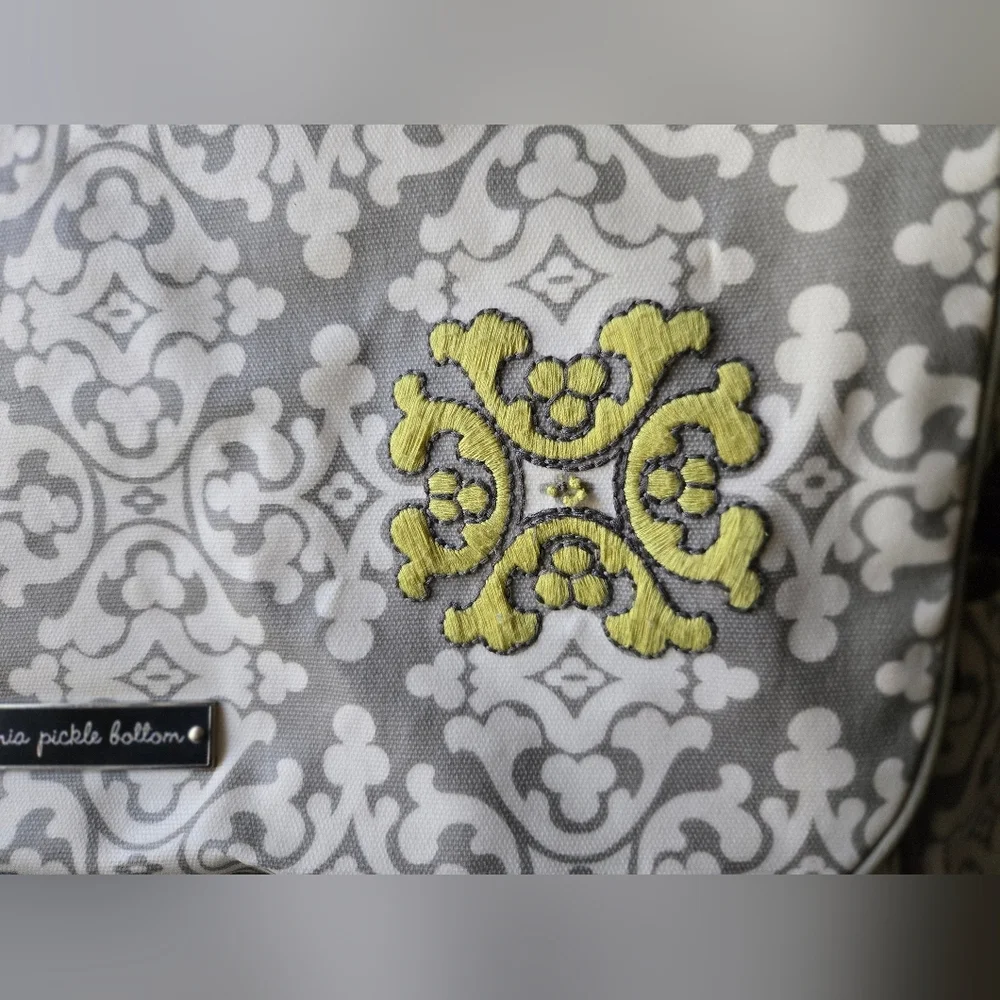 Petunia Pickle Bottom stylish gray